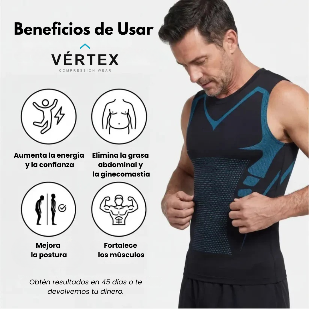 Vértex Power | Camiseta de Compresión Sin Mangas