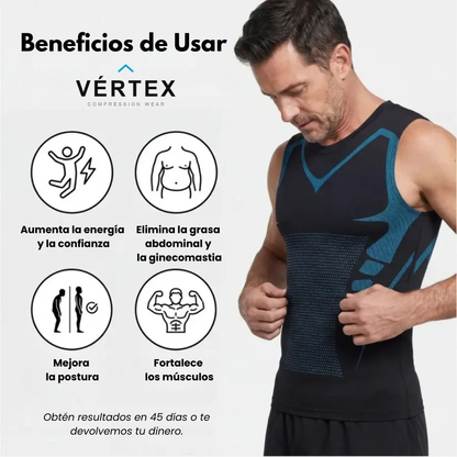 Vértex Power | Camiseta de Compresión Sin Mangas